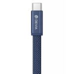 Devia EC664 Type-C To Type-C Cable 5A Fast Charging 1.5m - Blue - Image 3