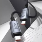 Devia Extreme Speed Series EC641 Type-C To Type-C Cable 240W Fast Charging 1m - Black - Image 7