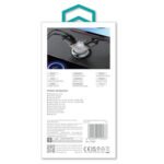 Devia Smart Series EA506 Car Charger 2x USB + 2x Type-C 48W Fast Charging - Silver - Image 3