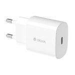 Devia Smart Series RLC-383 Wall Charger PD Type-C + Type-C Cable 25W Fast Charging - White - Image 2
