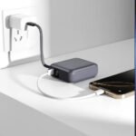 Devia Ultra 1 EP206 Power Bank Type-C 35W 10000mAh Built-in Type-C Cable - Modern Gray - Image 2