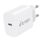 E-Train MP541 GaN Wall Charger Type-C 3A 45W Fast Charging - White - Image 2