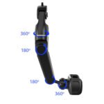 Earldom EH178 Mirror Car Phone Holder - Black - Image 2