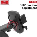 Earldom EH93 Suction Cup Car Phone Holder 360° Full Rotation - Black - Image 3