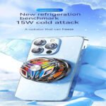 GT31 Rechargeable Magnetic RGB Cooling Fan - Image 5