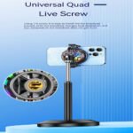 GT31 Rechargeable Magnetic RGB Cooling Fan - Image 3