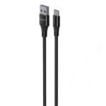 Havit HV-CBX001 VOOC USB To Type-C Cable 5.0A Fast Charging 1m - Black - Image 2