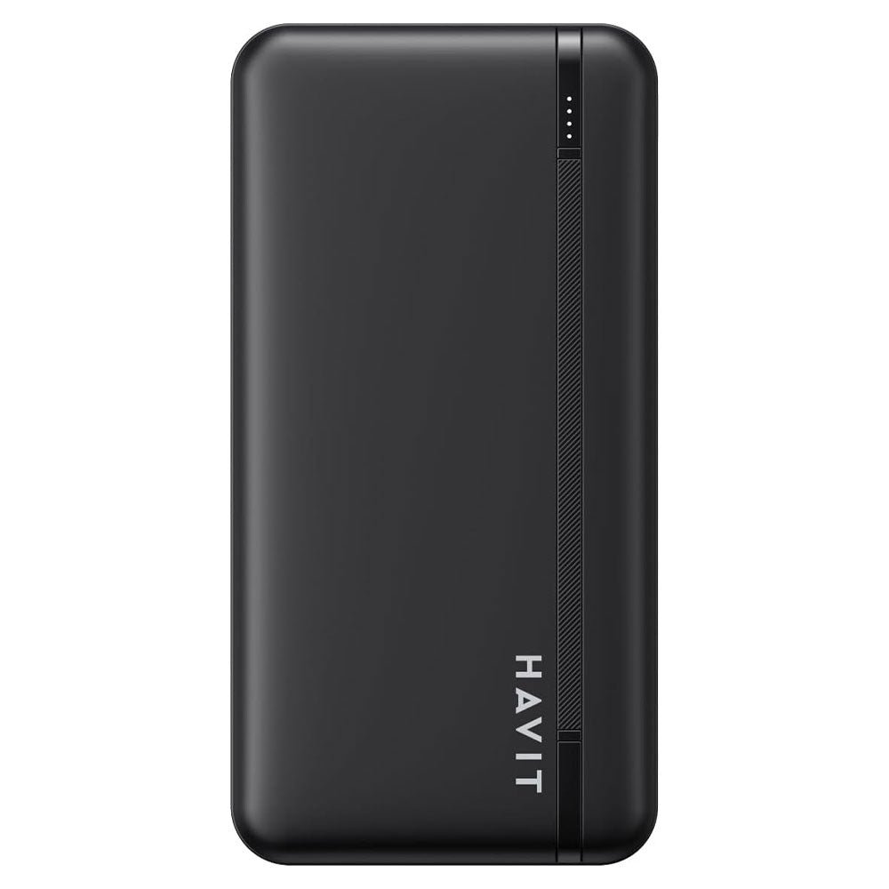 Havit PB90 Power Bank 2x USB + Micro + Type-C 22.5W 10000mAh - Black - Image 2