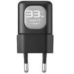 Havit UC230 GaN Wall Charger USB + Type-C 33W Fast Charging - Image 2