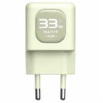 Havit UC230 GaN Wall Charger USB + Type-C 33W Fast Charging - Image 7