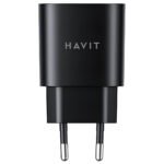 Havit UC25W Wall Charger PD Type-C 25W Fast Charger - Black