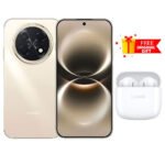 Huawei Nova 15 Max Dual SIM (256GB / 8GB Ram / 6.84 Inch / 4G LTE) + Free Huawei FreeBuds SE 2 - Golden Black
