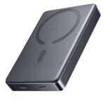 Joyroom JR-PBM08 Pro Ultra Slim Magnetic Wireless Power Bank 2x Type-C 22.5W Fast Charging 10000mAh - Gray - Image 2