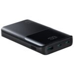 Joyroom JR-QP191 Mini Power Bank USB + 2x Type-C 22.5W Fast Charging 10000mAh - Black - Image 4
