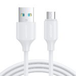 Joyroom S-A9 USB To Micro Cable 3A Fast Charging 1m - White - Image 2