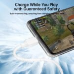 Joyroom S-A9 USB To Micro Cable 3A Fast Charging 1m - White - Image 5