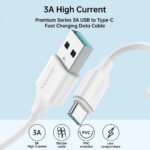 Joyroom S-A9 USB To Type-C Cable 3A Fast Charging 2m - Image 5
