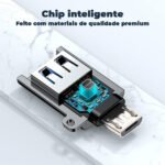 Joyroom S-H153 USB 3.0 To Micro OTG Converter - Image 3