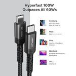 Jsaux CC0020 Type-C To Type-C Cable 100W Fast Charging 1m - Image 6