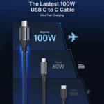 Jsaux CC0057 Type-C To Type-C Cable 100W Fast Charging 2m - Image 9