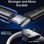 Jsaux CC0057 Type-C To Type-C Cable 100W Fast Charging 2m - Image 12