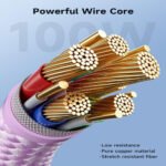 Jsaux CC0057 Type-C To Type-C Cable 100W Fast Charging 2m - Image 15