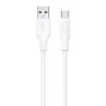 Kivee Basike CT12-1C USB To Type-C Cable 6A 120W Fast Charging 1m - White