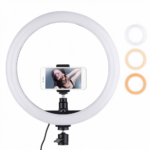 LJJ-45 LED Selfie Ring Light 45cm With Phone Holder - Image 2