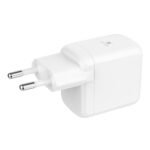 Lavvento MP545 Mini GaN Wall Charger Type-C + Type-C Cable 45W Fast Charging - White - Image 4