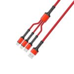 Ldnio LC93 USB To Type-C + Micro + Lightning 3in1 Cable 3.4A Fast Charging 1.2m - Image 2