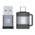 Manhattan CV-14-0 Type-C to USB & USB to Type-C OTG Adapter Converter