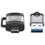 Manhattan CV-14-0 Type-C to USB & USB to Type-C OTG Adapter Converter - Image 5