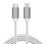 Momo MO-011013 Type-C To Lightning Cable 30W Fast Charging 1.2m - White - Image 2