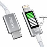 Momo MO-011021 Type-C To Lightning Cable 30W Fast Charging 1.2m - White - Image 4