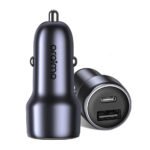 Oraimo Bullet 48 OCC-73D Car Charger Type-C + USB 48W Fast Charging - Black - Image 2