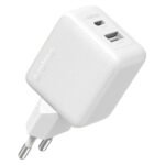 Oraimo PowerCube 201 OCW-5203ECC Wall Charger PD Type-C + USB + Type-C Cable 20W Fast Charging - White - Image 2