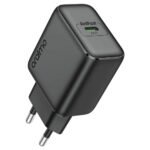 Oraimo PowerGaN 251 OCW-5251ECC Wall Charger PD Type-C 25W Fast Charging - Black - Image 2
