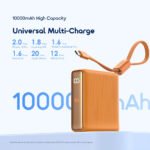 Oraimo PowerNova L11 OPB-7103C Power Bank USB + Type-C 22.5W Fast Charging 10000mAh Built-In Type-C Cable - Image 7