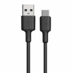Oraimo RobustLine OCD-114C USB To Type-C Cable 2.4A 18W Fast Charging 1m - Black