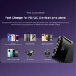 Oraimo Toast 22.5 Byte OPB-7100Q Power Bank 2x USB + Type-C + Micro 22.5W Fast Charging 10000mAh - Black - Image 8