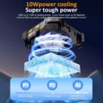 P70 Magnetic Mobile Phone Back Clip Cooling Fan - Image 9