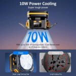 P70 Magnetic Mobile Phone Back Clip Cooling Fan - Image 10
