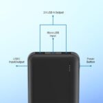 Philips DLP1812PB/00 Power Bank 2x USB + Type-C + Micro 20W Fast Charging 10000mAh - Black - Image 10