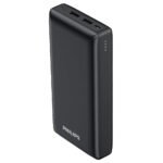 Philips DLP7721C/00 Power Bank 2x USB + Type-C + Micro 20W Fast Charging 20000mAh - Black