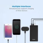 Philips DLP7721C/00 Power Bank 2x USB + Type-C + Micro 20W Fast Charging 20000mAh - Black - Image 6