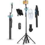 Plokama AUTO-A7 AI Face Tracking Foldable Tripod Selfie Stick - Image 3