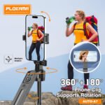 Plokama AUTO-A7 AI Face Tracking Foldable Tripod Selfie Stick - Image 7
