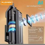 Plokama AUTO-A7 PRO AI Face Tracking Foldable Tripod LED Selfie Stick - Image 5