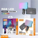 Plokama U160 PRO RGB Phone Clip LED Selfie Ring Light - Image 3