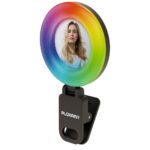 Plokama U20 PRO RGB Phone Clip LED Selfie Ring Light - Image 2